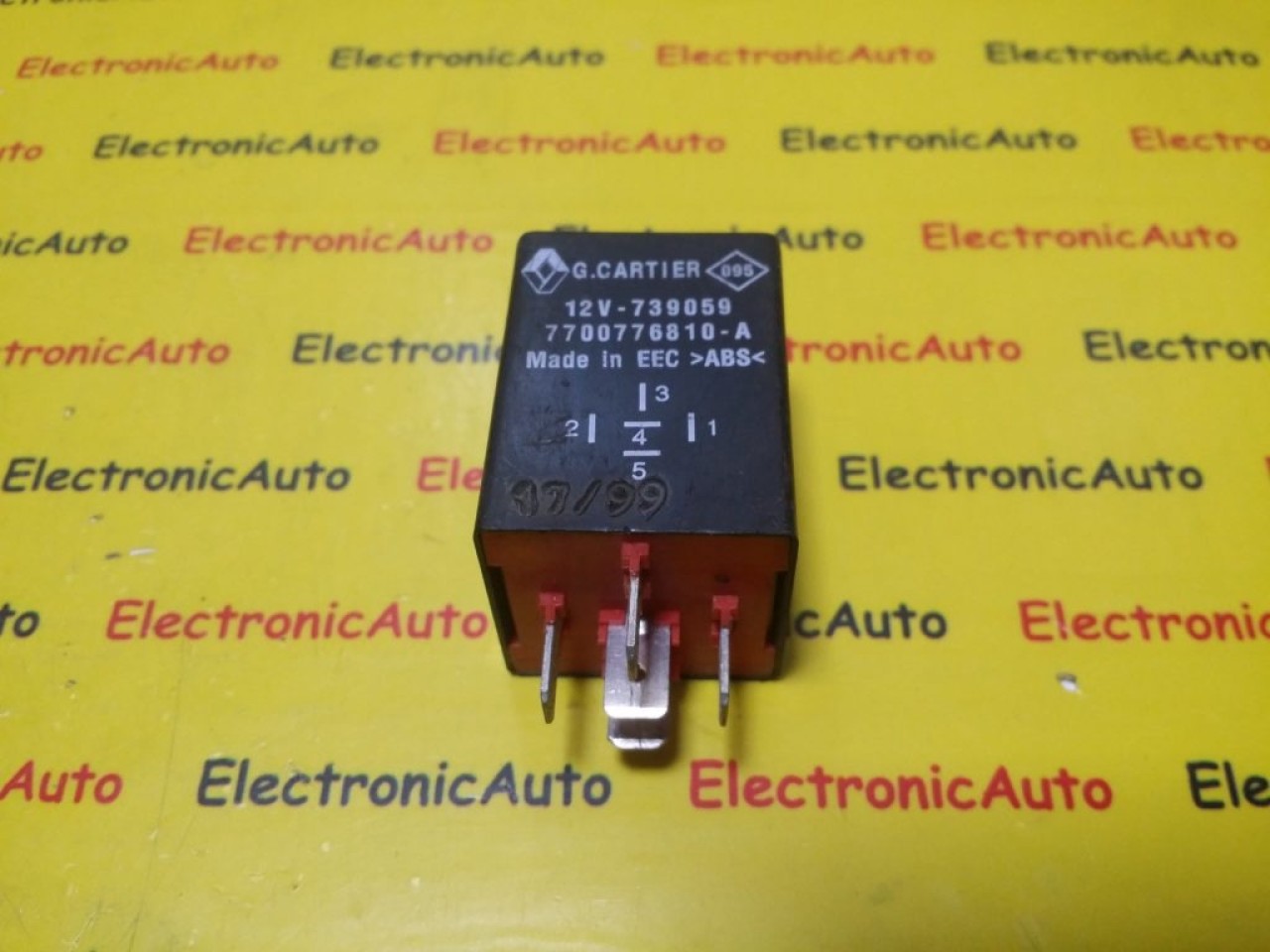 Releu Renault, 7700776810A, 739059