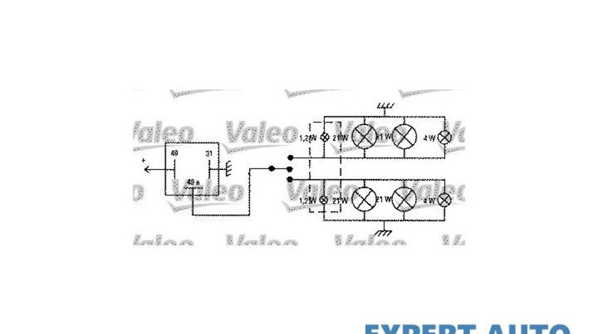 Releu semnalizare / modul semnalizare Volvo 340-360 (343, 345) 1975-1991 #2 0006040290