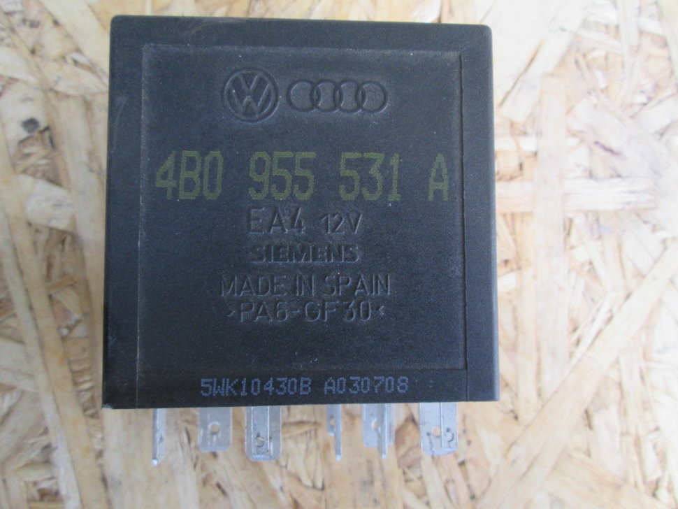 Releu stergator AUDI AUDI -CUALQUIER MODELO- 4B0 955 531 A / 4B0955531A / 5WK10430B4B0 955 531 A / 4B0955531A / 5WK10430B