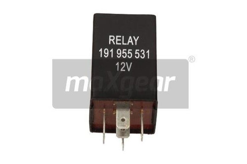 Releu, temporizare stergator parbriz (500010 MAXGEAR) AUDI,SEAT,SKODA,VW