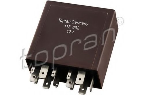 Releu, temporizare stergator parbriz AUDI A3 (8L1) (1996 - 2003) TOPRAN 113 602 piesa NOUA