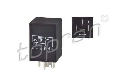 Releu, temporizare stergator parbriz AUDI A8 (4D2, 4D8) (1994 - 2002) TOPRAN 102 966 piesa NOUA