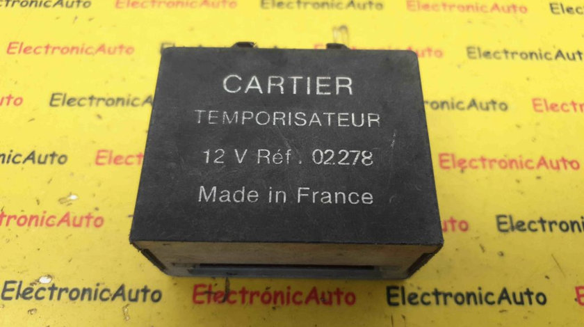 Releu Temporizator Stergator Peugeot, Talbot, Citroen, 02278 CARTIER