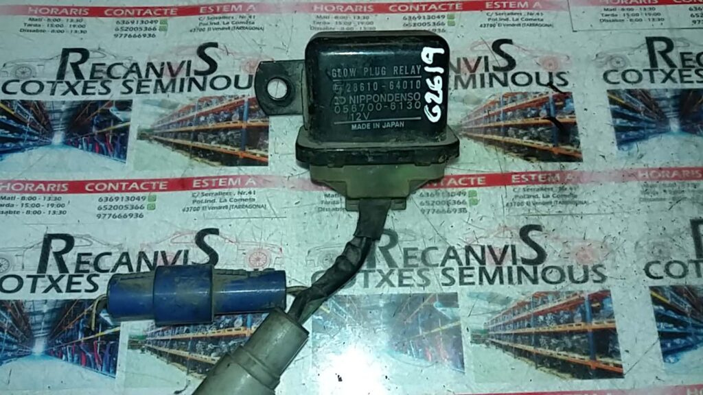 Releu TOYOTA COROLLA 28610-64010 / 28610 64010 / 2861064010 / 056700-6130 / 056700 6130 / 056700613028610-64010 / 28610 64010 / 2861064010 / 056700-6130 / 056700 6130 / 0567006130