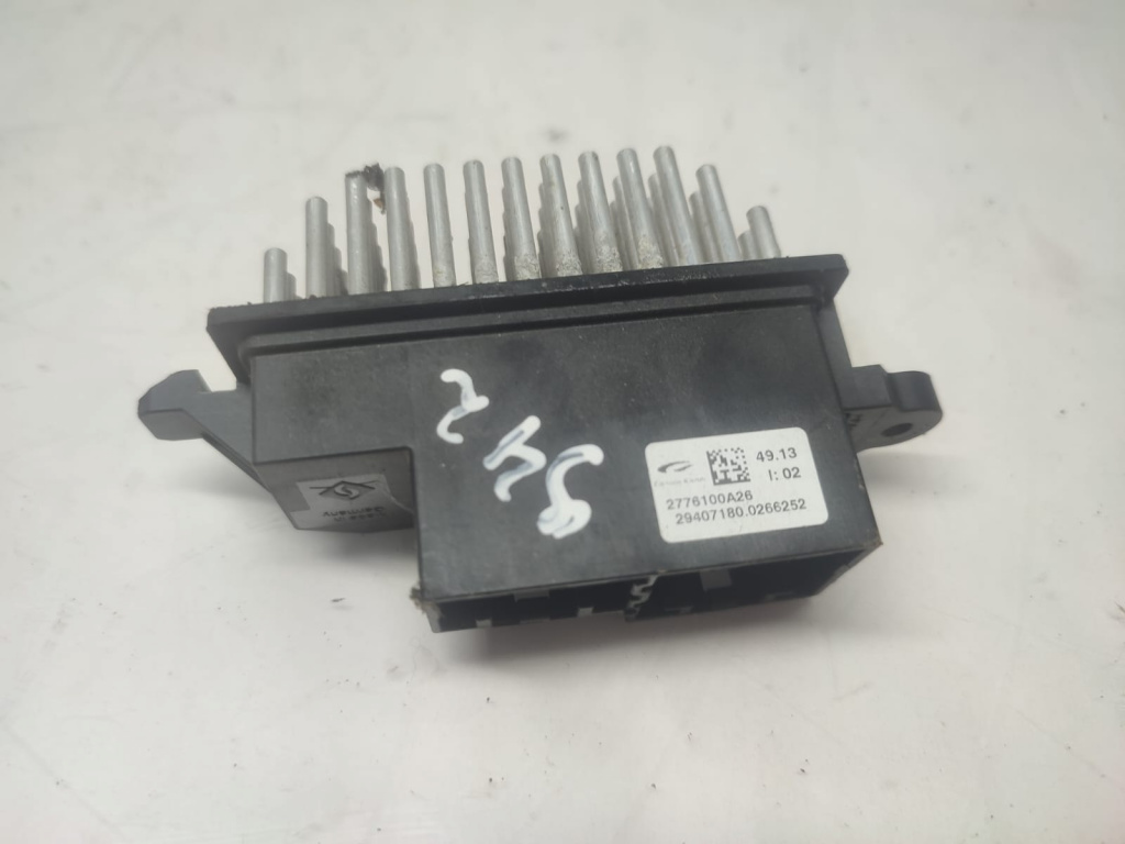 Releu trepte 2776100a26 Nissan Qashqai 2 J11 [2013 - 2020] 1.6 dci R9M