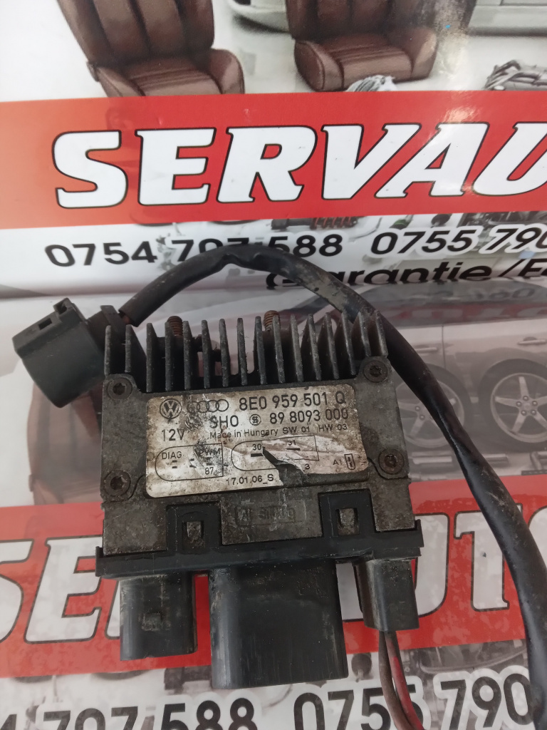 Releu ventilatoare Audi A4 (2004-2008) [8EC, B7] 2.7 Motorina 2006, 8E0959501Q
