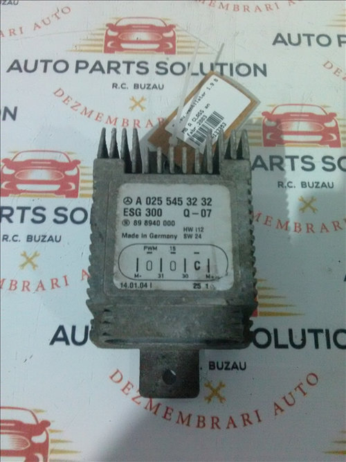 Releu ventilator 1.9 B MB A CLASS an fabr.2003