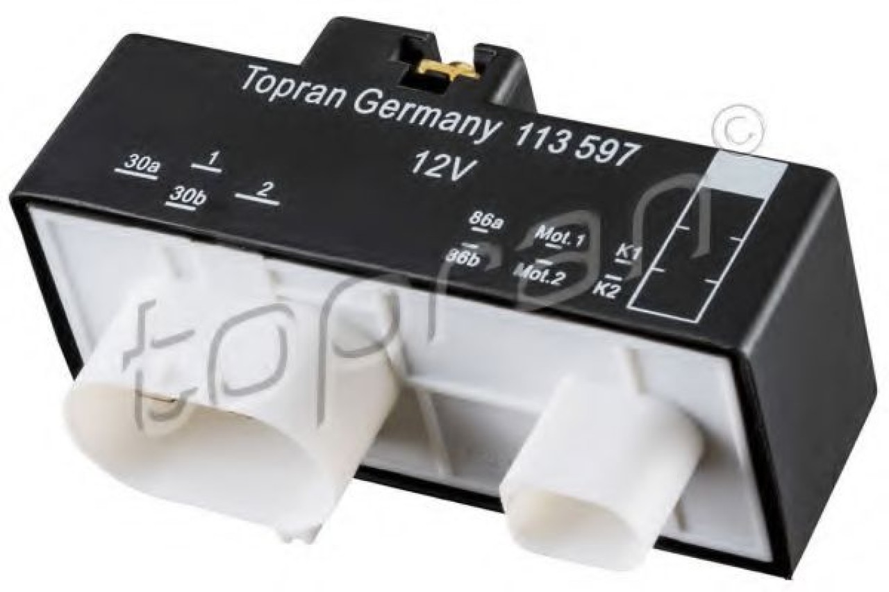 Releu, ventilator AUDI A3 (8L1) (1996 - 2003) TOPRAN 113 597 piesa NOUA