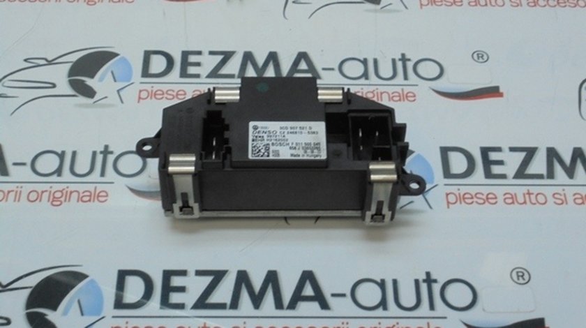 Releu ventilator bord, 3C0907521D, Skoda Superb (3T4) 1.9 tdi (id:247545)