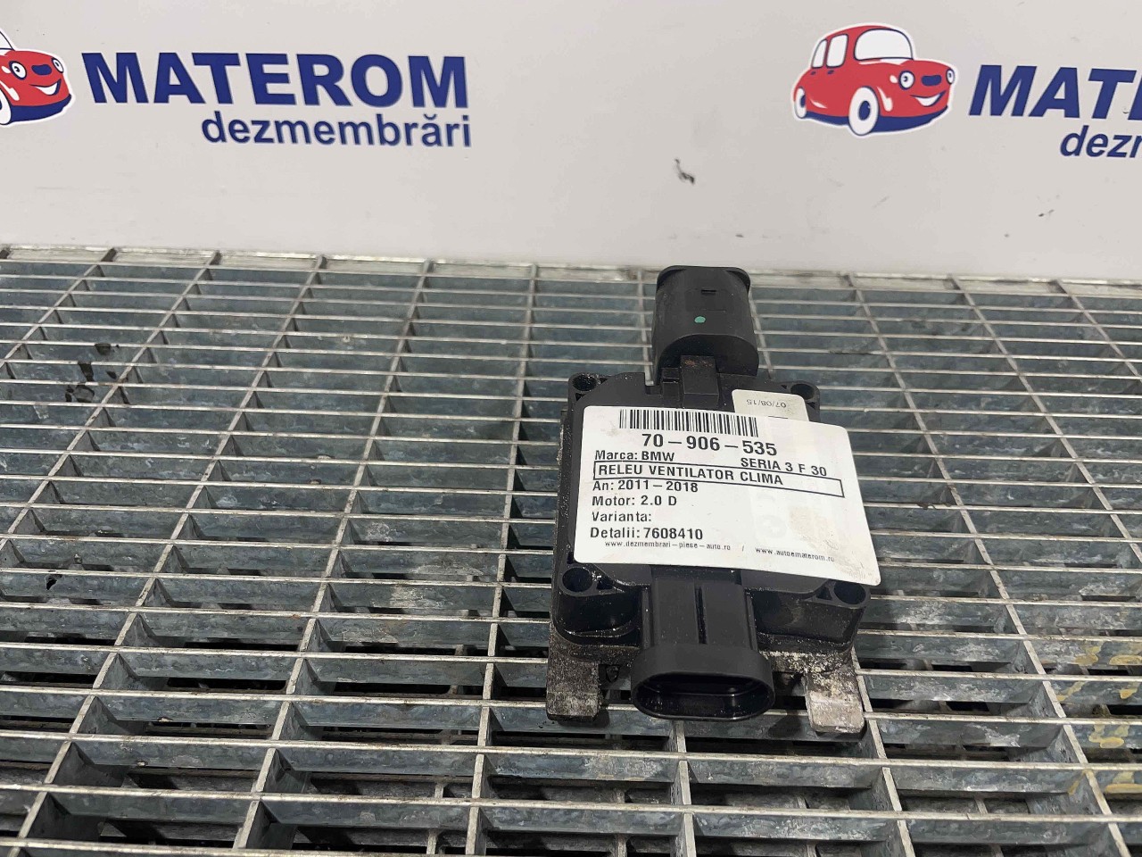RELEU VENTILATOR CLIMA BMW SERIA 3 F 30 2.0 D - (2011 2018)