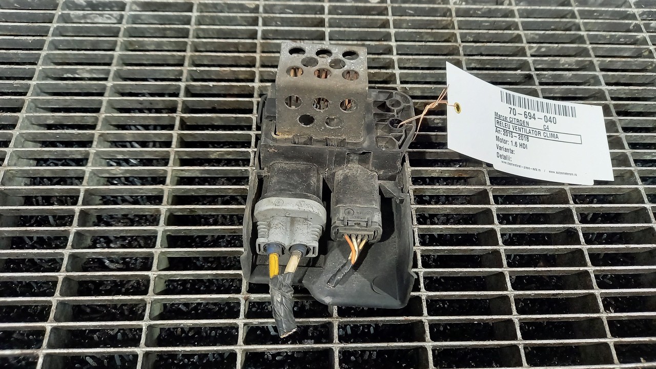 RELEU VENTILATOR CLIMA CITROEN C4 1.6 HDI - (2015 2018)