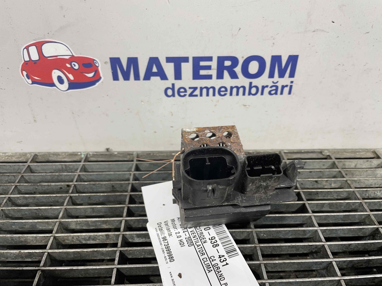 RELEU VENTILATOR CLIMA CITROEN C4 GRAND 