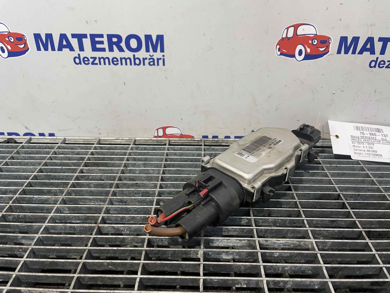 RELEU VENTILATOR CLIMA MERCEDES GLA GLA 2.2 CDI - (2013 2019)