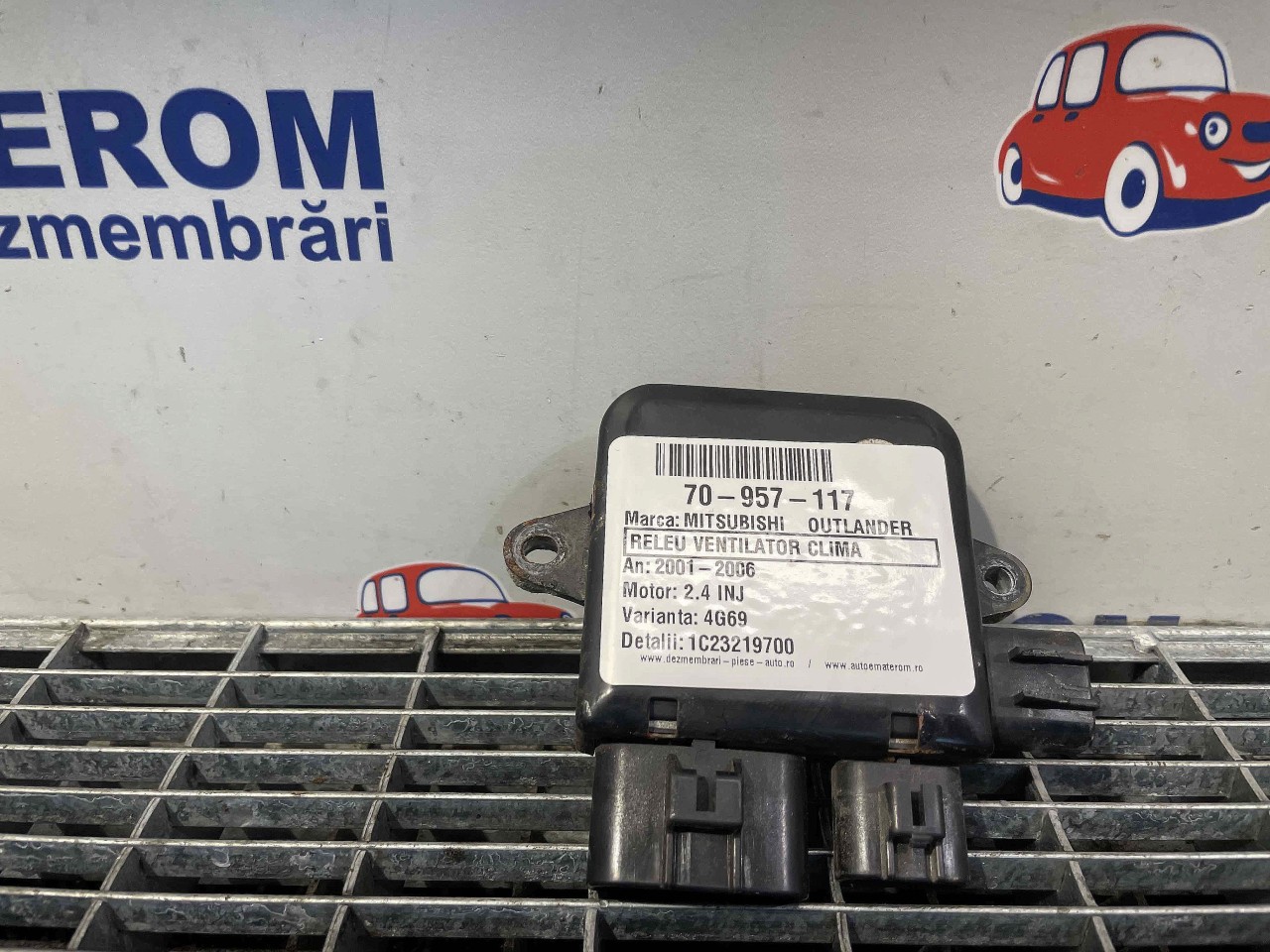 RELEU VENTILATOR CLIMA MITSUBISHI OUTLANDER OUTLANDER 2.4 INJ - (2001 2006)
