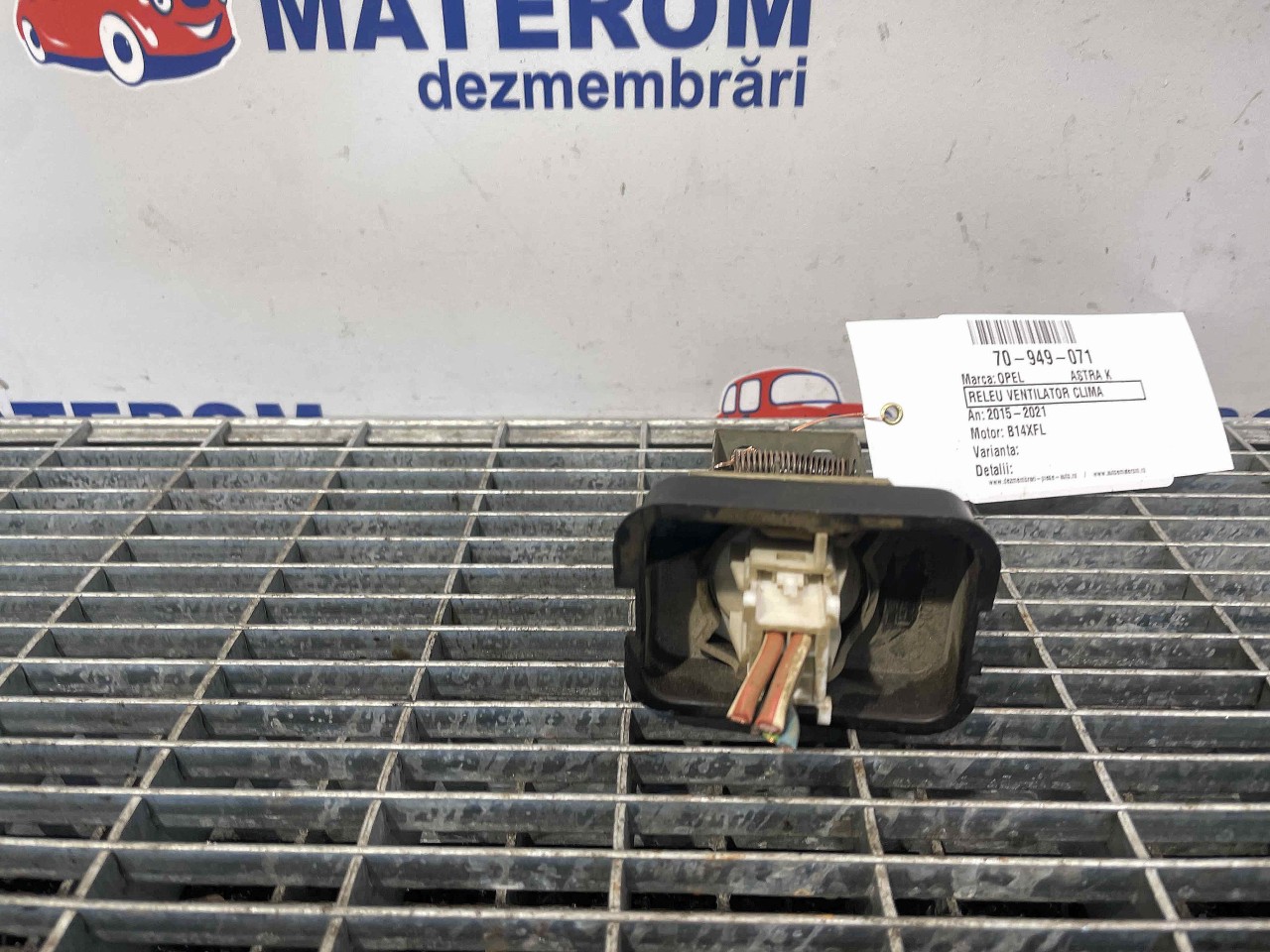 RELEU VENTILATOR CLIMA OPEL ASTRA K B14XFL - (2015 2021)