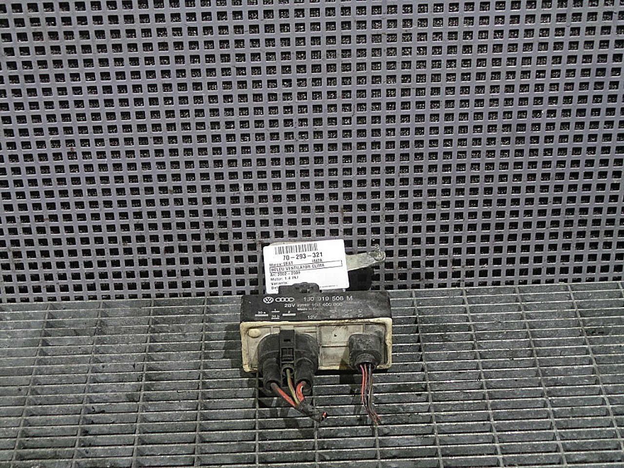 RELEU VENTILATOR CLIMA SEAT IBIZA 1.4 INJ - (2002 2009)