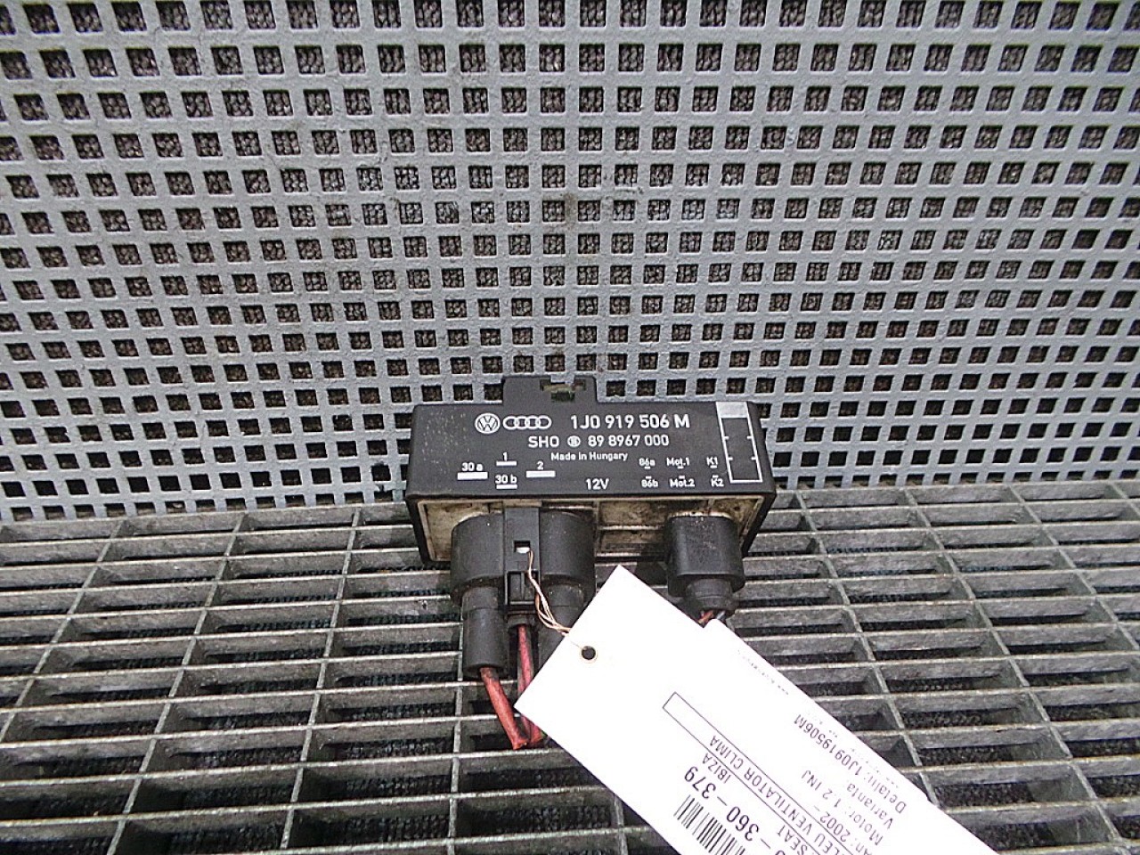 RELEU VENTILATOR CLIMA SEAT IBIZA IBIZA 1.2 INJ - (2002 2009)
