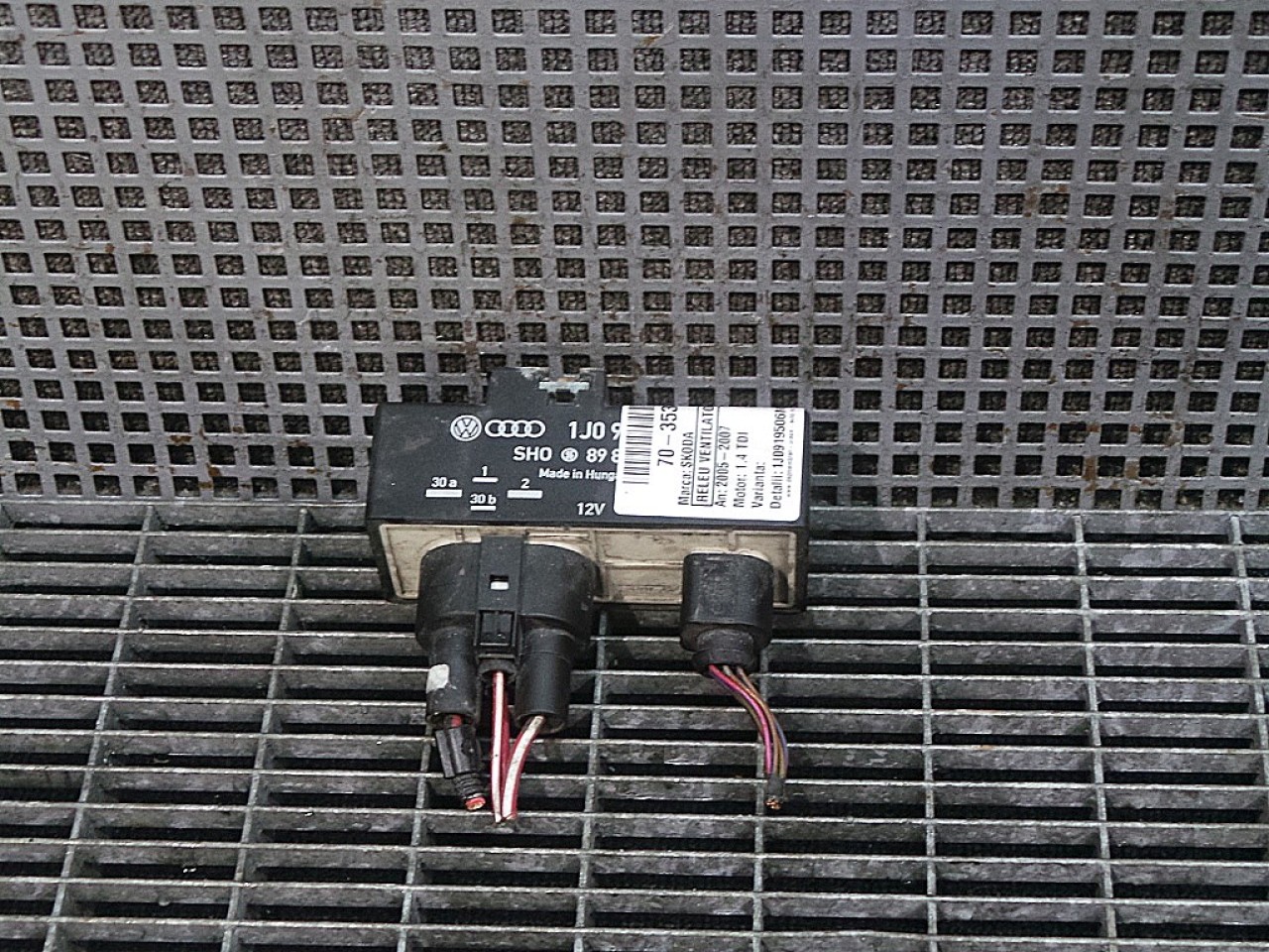 RELEU VENTILATOR CLIMA SKODA FABIA 1.4 TDI - (2000 2007)