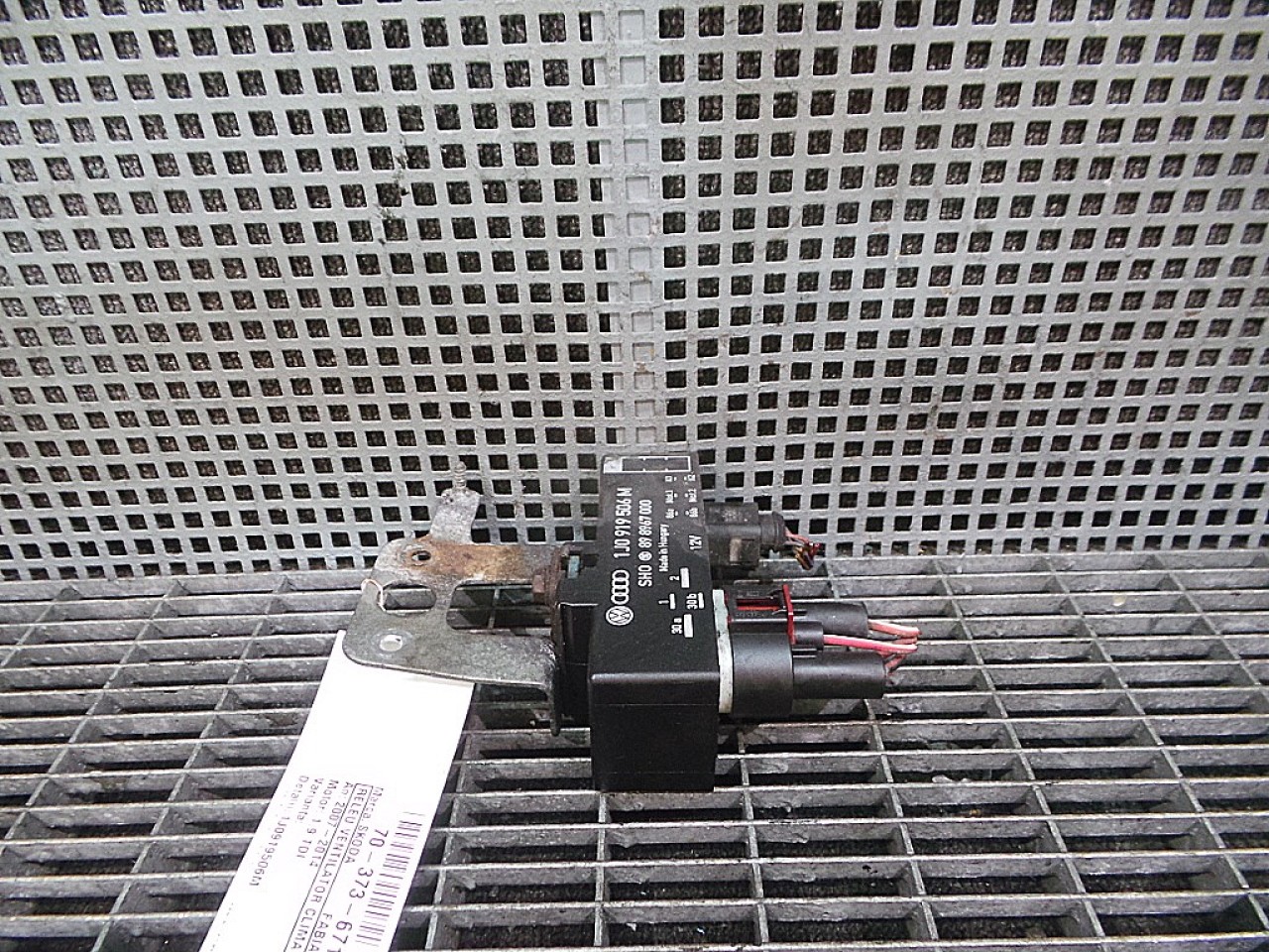 RELEU VENTILATOR CLIMA SKODA FABIA 1.9 TDI - (2007 2010)