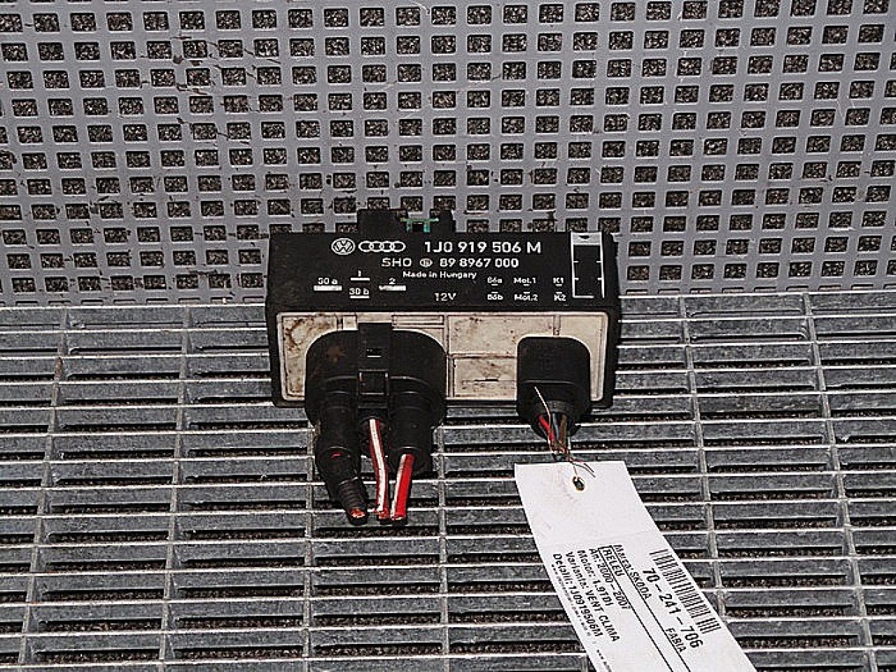 RELEU VENTILATOR CLIMA SKODA FABIA FABIA 1.9 TDI - (2000 2007)