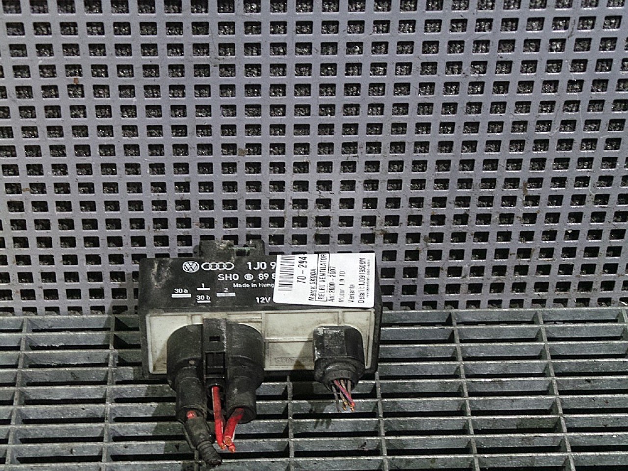 RELEU VENTILATOR CLIMA SKODA FABIA FABIA 1.9 TDI - (2000 2007)