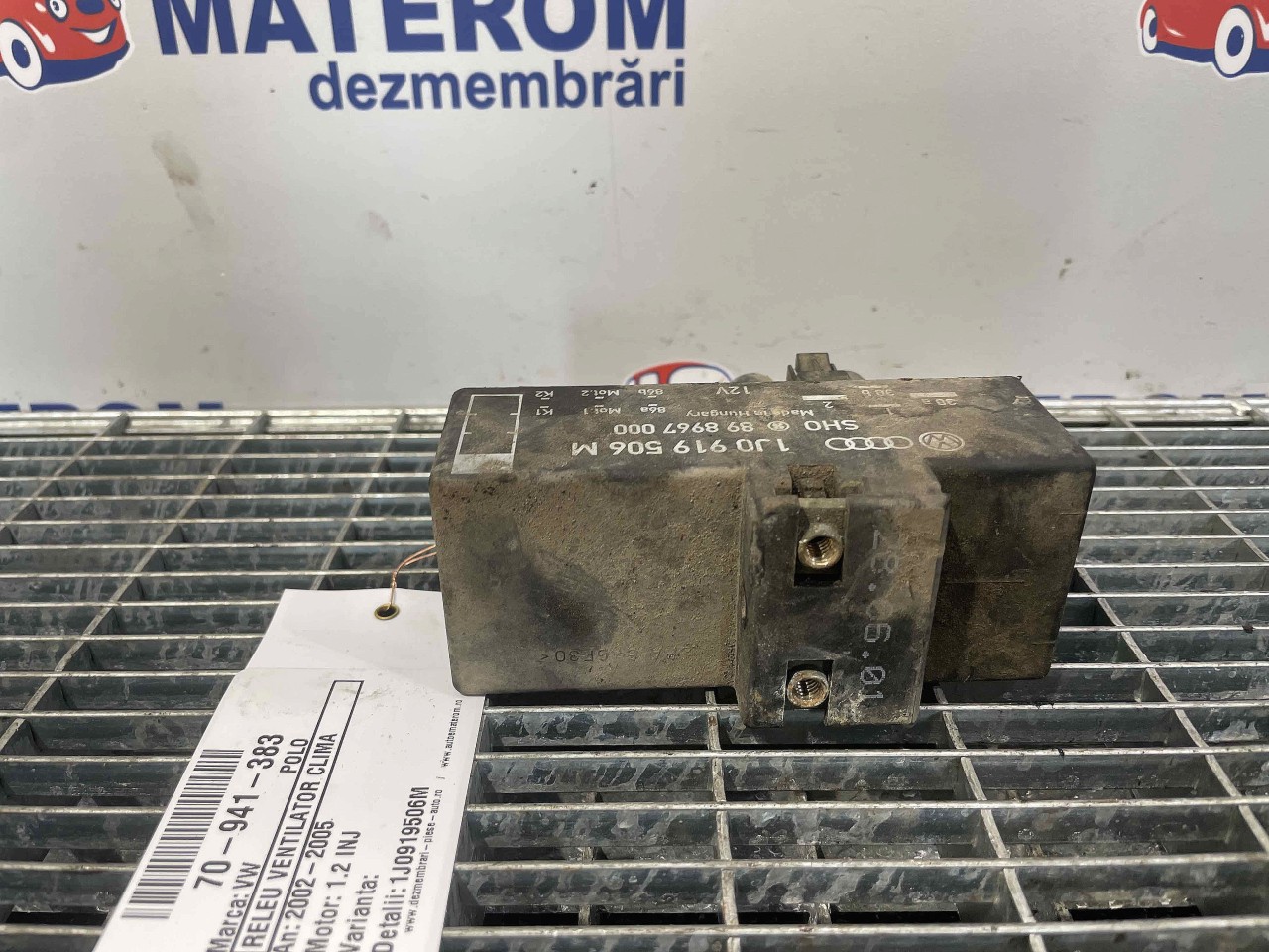 RELEU VENTILATOR CLIMA VW POLO 1.2 INJ - (2002 2005)