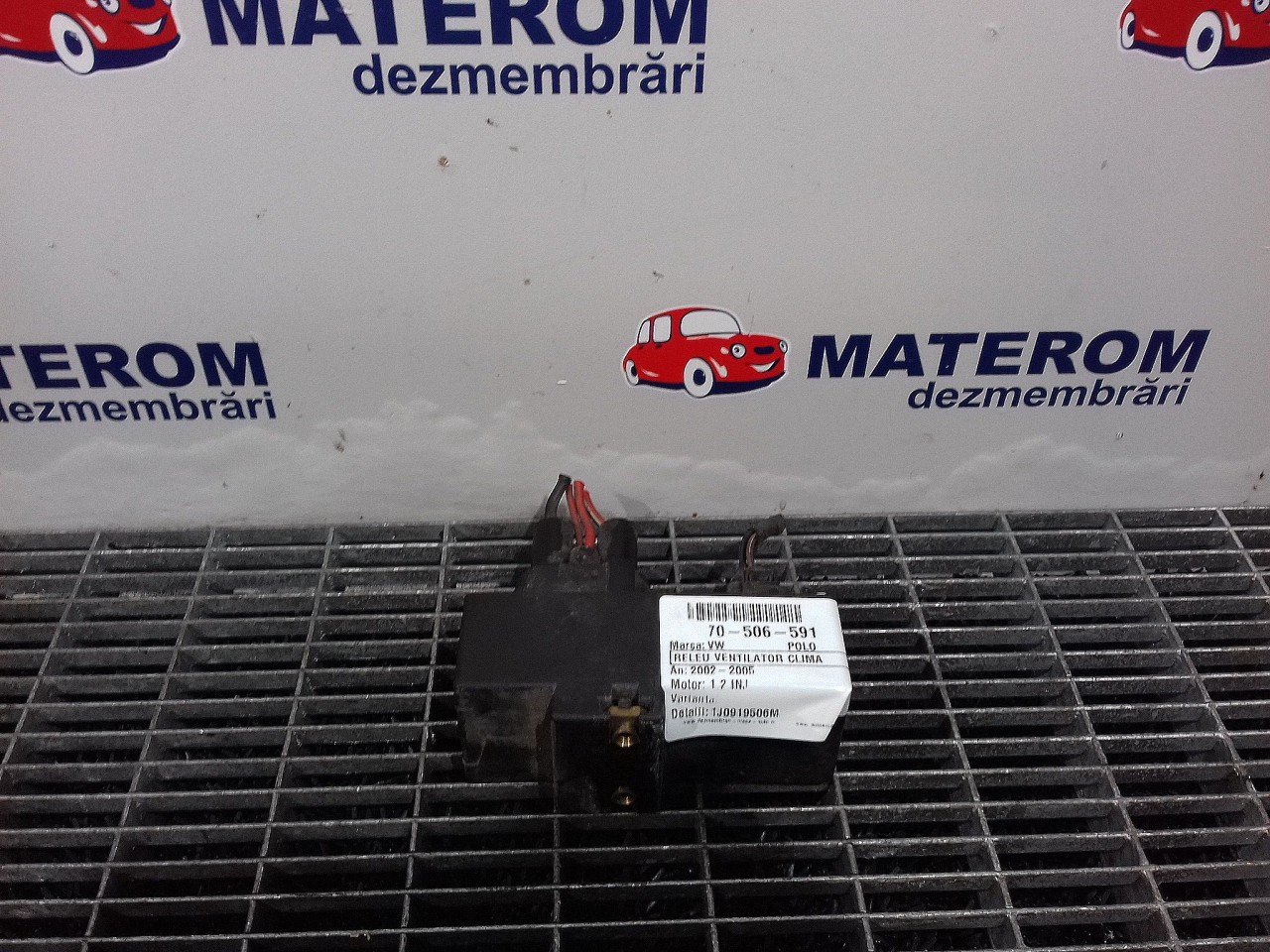 RELEU VENTILATOR CLIMA VW POLO 1.2 INJ - (2002 2005)