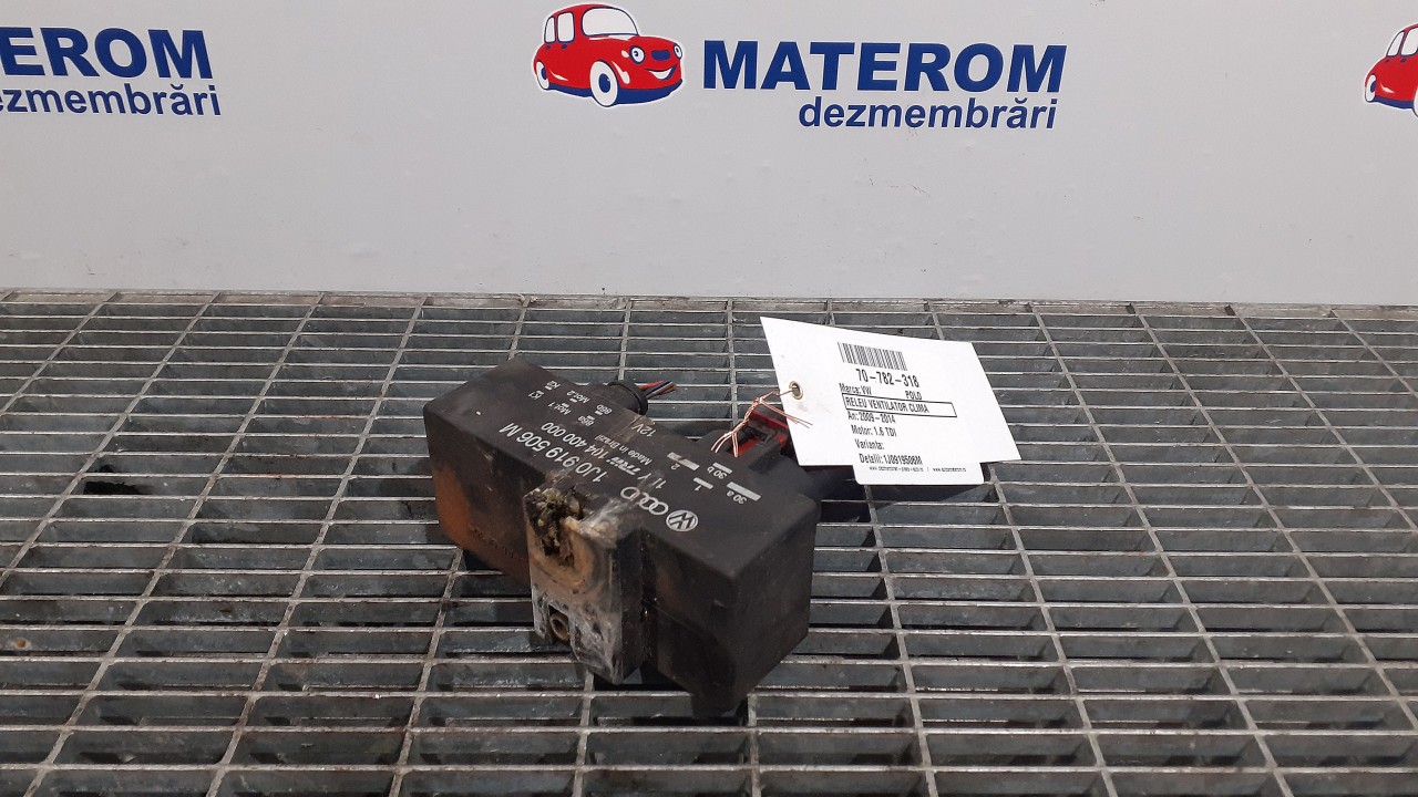 RELEU VENTILATOR CLIMA VW POLO 1.6 TDI - (2009 2014)