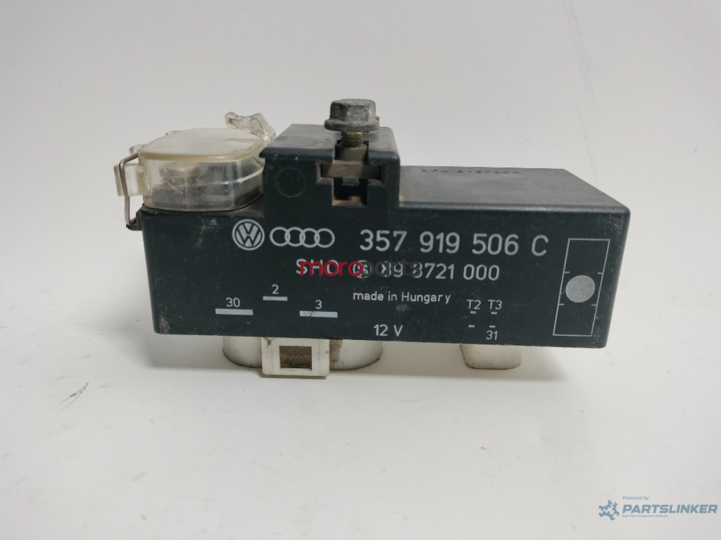 Releu ventilator lichid de racire VOLKSWAGEN GOLF III Variant 1H5 1993 - 1999, SKODA OCTAVIA 1Z3 2004 - 2013 OEM 357919506C