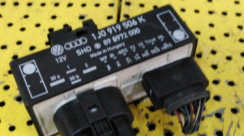 Releu Ventilator Motor Volkswagen Golf IV (MK4 1997-2003) 1.9 TDI 1J0919506K 898972000