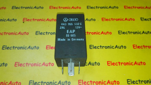 Releu ventilator radiator AUDI, 443955532C,