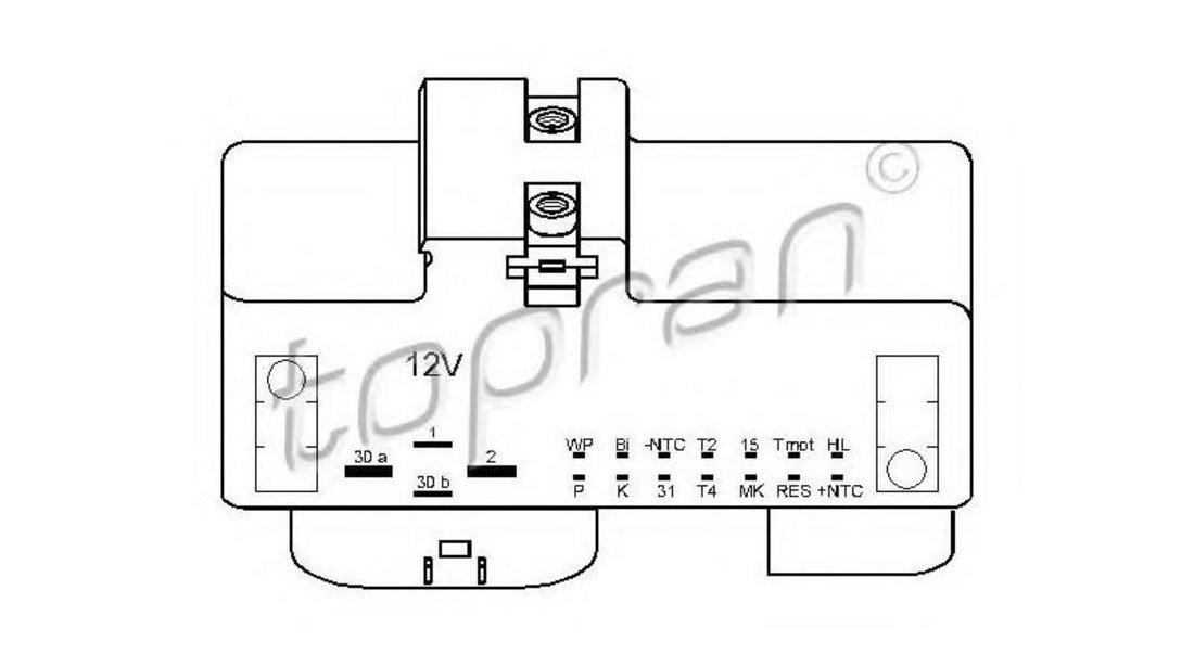 Releu, ventilator radiator Seat SEAT AROSA (6H) 1997-2004 #2 1008800021