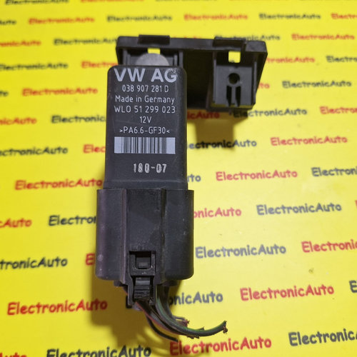 Releu Volkswagen Caddy, WL051299023, 038907281D,