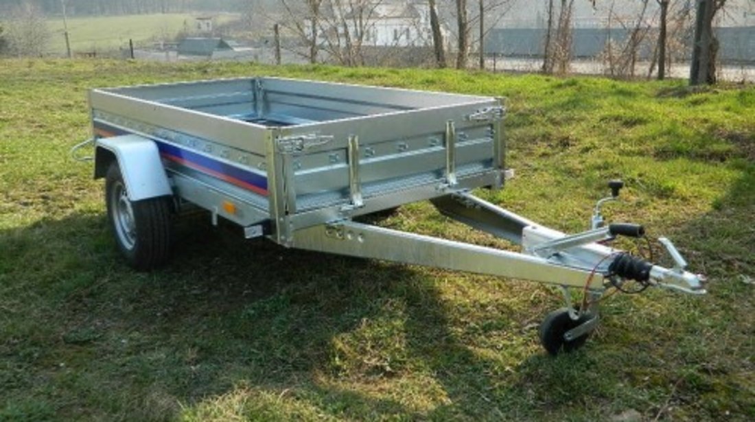 Remorca auto de uz general 1300 kg Niewiadow dimensiuni 260x130 cm