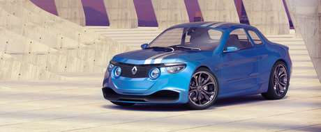 Renault 8 Gordini Concept, reinterpretarea istoriei de Cipriany