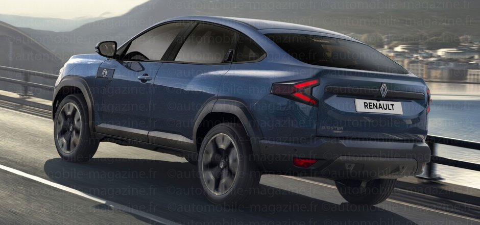 Renault Bigster Coupe - Ipoteza de design