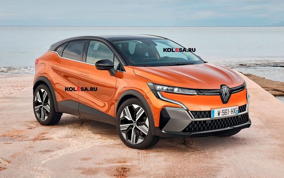 Renault Captur Coupe - Ipoteza de design