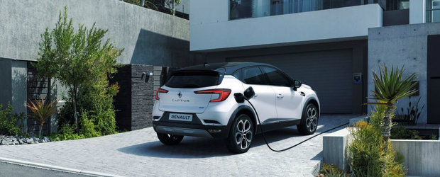 Renault CAPTUR, de-acum si intr-o versiune plug-in hybrid. Consum de 1.5 litri/100 km si 160 CP