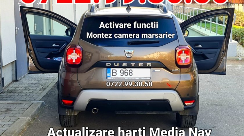 RENAULT CLIO.4 DACIA LOGAN MCV DUSTER SANDERO HARTA NAVIGATIE MEDIA NAV FUNCTII CAMERA VIDEO  REVERS