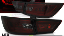 RENAULT CLIO IV 13-16 HATCHBACK LED BAR ROSU SMOKE