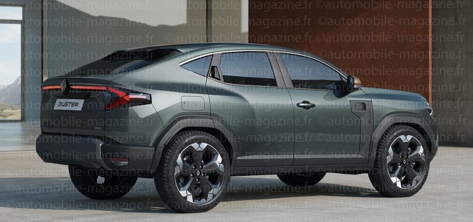 Renault Duster Coupe - Ipoteza de design