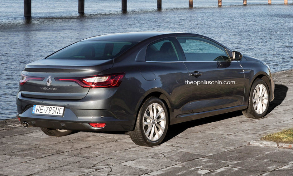 Renault Megane Coupe - Ipoteza de Design