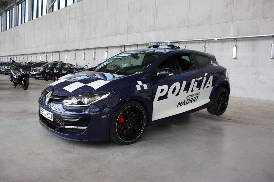 Renault Megane RS de politie