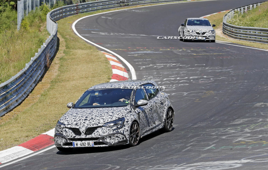 Renault Megane RS la Nurburgring