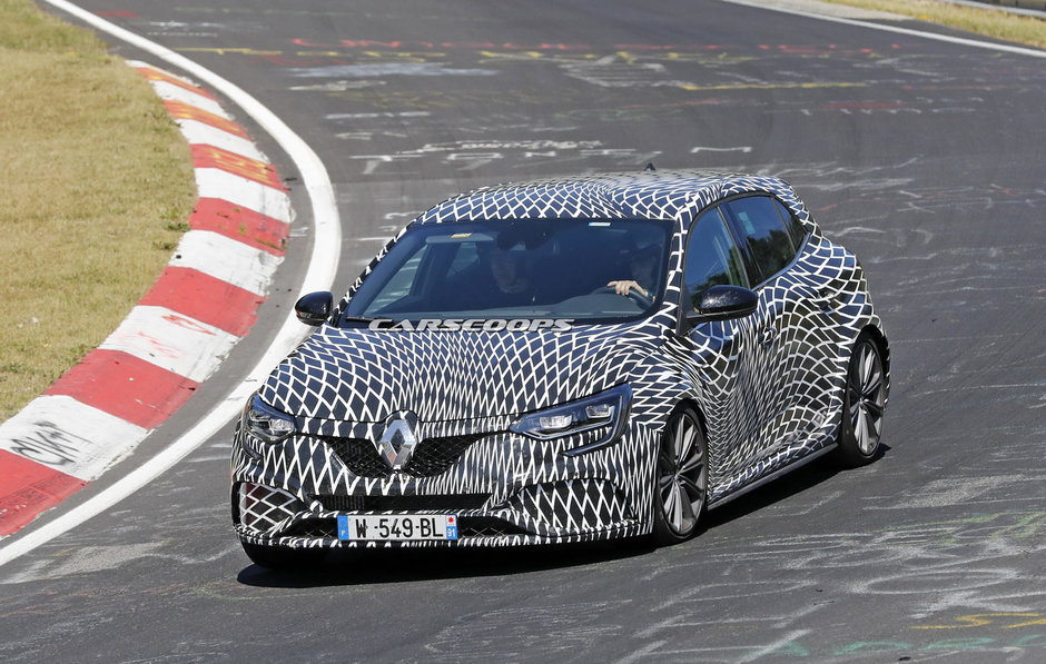 Renault Megane RS la Nurburgring