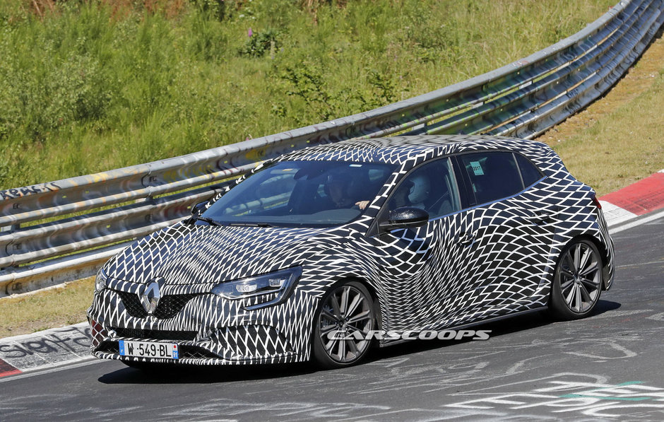 Renault Megane RS la Nurburgring