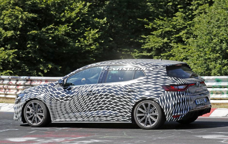 Renault Megane RS la Nurburgring