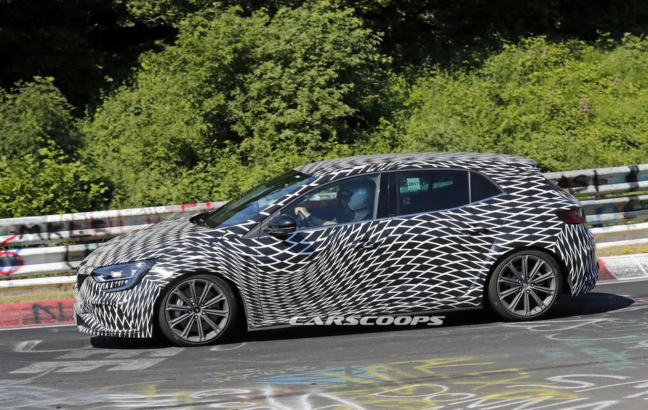 Renault Megane RS la Nurburgring