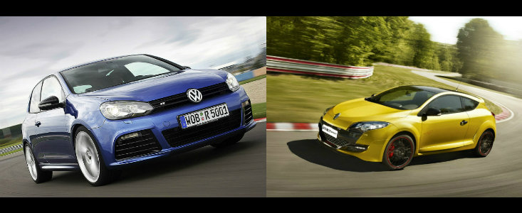 Renault Megane RS Trophy versus Volkswagen Golf R