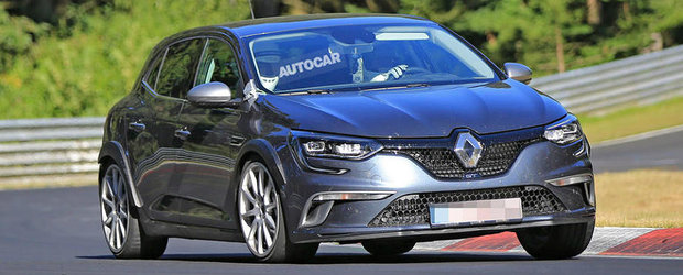 Renault s-a pus serios pe treaba. Francezii au fost surprinsi testand noul Megane RS